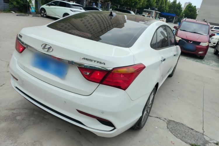 Used Hyundai Mistra 2017 1.8L Automatic Smart GLS China V Standard Rear Right 45 Deg
