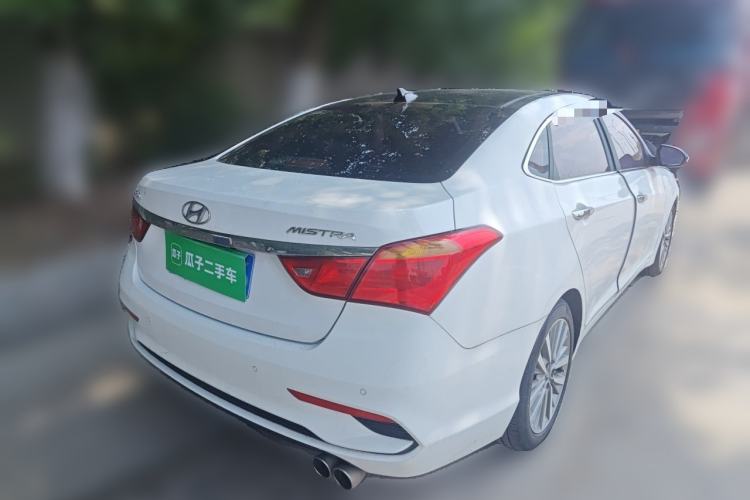 Used Hyundai Mistra 2017 1.8L Automatic Smart GLS China V Standard Rear Right 45 Deg