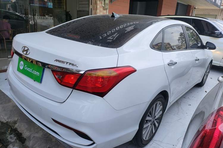 Used Hyundai Mistra 2017 1.8L Automatic Smart GLS China V Standard Rear Right 45 Deg