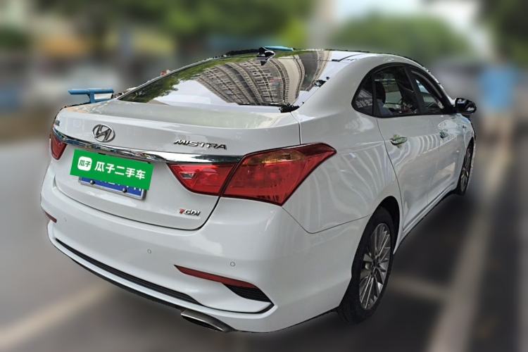 Used Hyundai Mistra 2017 1.6T Automatic Smart GLS China V Standard Rear Right 45 Deg