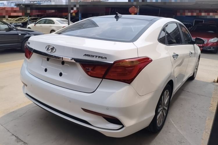 Used Hyundai Mistra 2017 1.8L Automatic Smart GLS China V Standard Rear Right 45 Deg