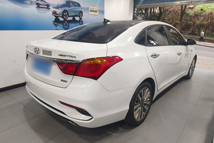 Used Hyundai Mistra 2017 1.6T Automatic Smart GLS China V Standard Rear Right 45 Deg