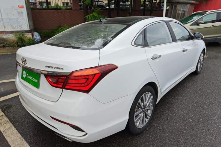 Used Hyundai Mistra 2017 1.8L Automatic Deluxe DLX Model China V Emission Standard Rear Right 45 Deg