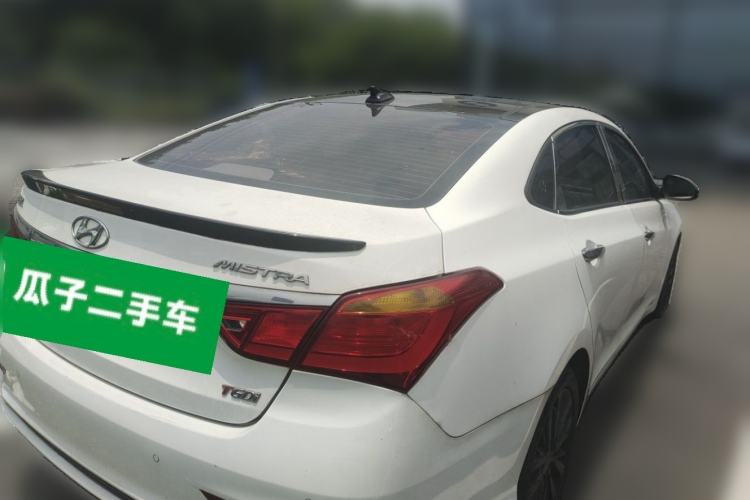 Used Hyundai Mistra 2017 1.6T Automatic Smart GLS China V Standard Rear Right 45 Deg