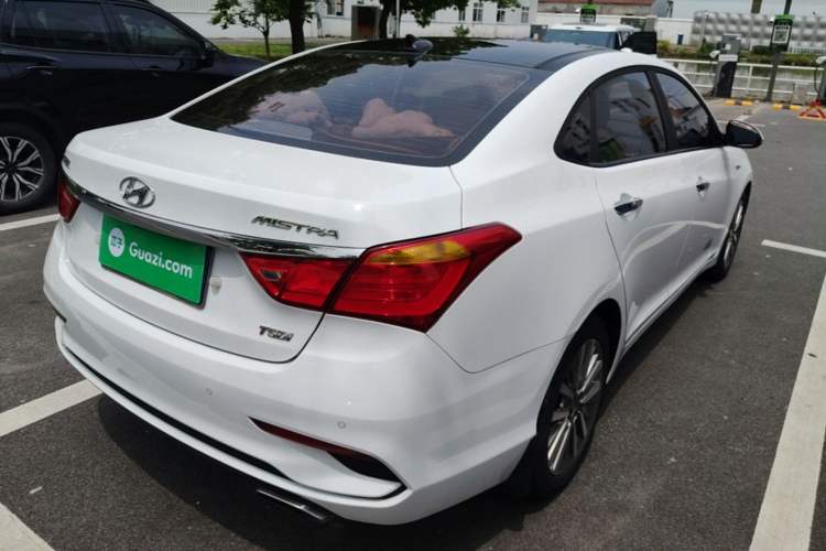 Used Hyundai Mistra 2017 1.6T Automatic Smart GLS China V Standard Rear Right 45 Deg