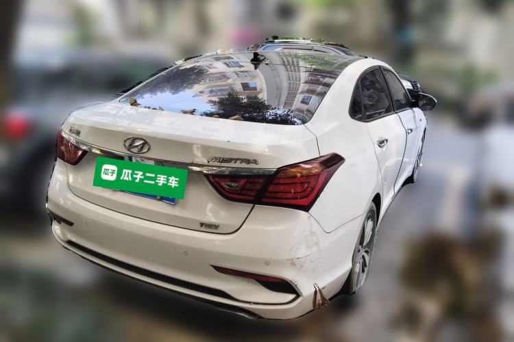 Used Hyundai Mistra 2017 1.6T Automatic Flagship Model TOP China V Emission Standard Rear Right 45 Deg