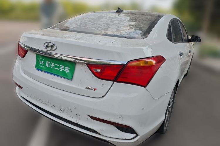 Used Hyundai Mistra 2017 1.6T Automatic Smart GLS China V Standard Rear Right 45 Deg
