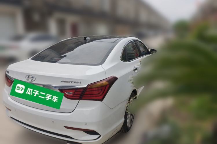 Used Hyundai Mistra 2017 1.8L Automatic Deluxe DLX Model China V Emission Standard Rear Right 45 Deg