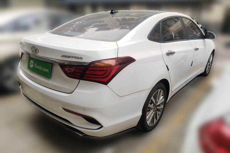 Used Hyundai Mistra 2017 1.8L Automatic Deluxe DLX Model China V Emission Standard Rear Right 45 Deg