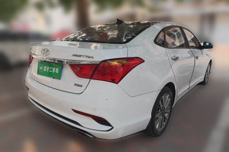 Used Hyundai Mistra 2017 1.6T Automatic Smart GLS China V Standard Rear Right 45 Deg