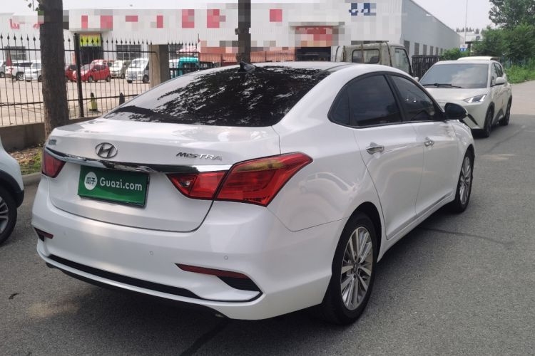 Used Hyundai Mistra 2017 1.8L Automatic Smart GLS China V Standard Rear Right 45 Deg