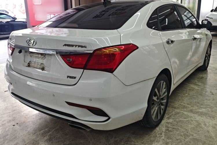 Used Hyundai Mistra 2017 1.6T Automatic Smart GLS China V Standard Rear Right 45 Deg