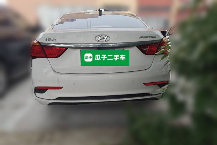 Used Hyundai Mistra 2017 1.8L Automatic Smart GLS China V Standard Rear