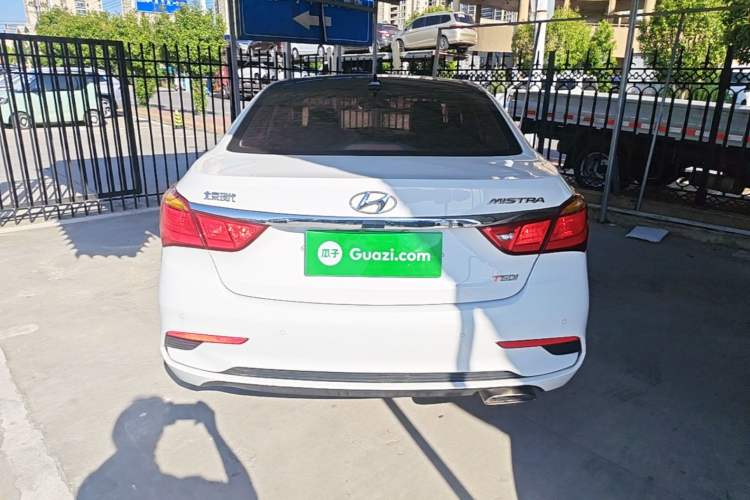 Used Hyundai Mistra 2017 1.6T Automatic Smart GLS China V Standard Rear