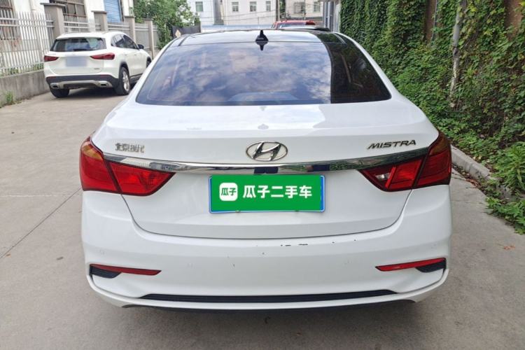 Used Hyundai Mistra 2017 1.8L Automatic Smart GLS China V Standard Rear