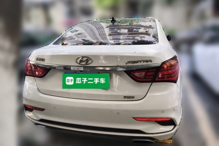 Used Hyundai Mistra 2017 1.6T Automatic Flagship Model TOP China V Emission Standard Rear