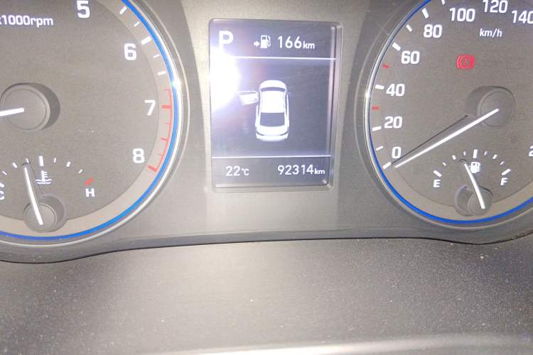 Used Hyundai Mistra 2017 1.8L Automatic Smart GLS China V Standard Odometer Close Up