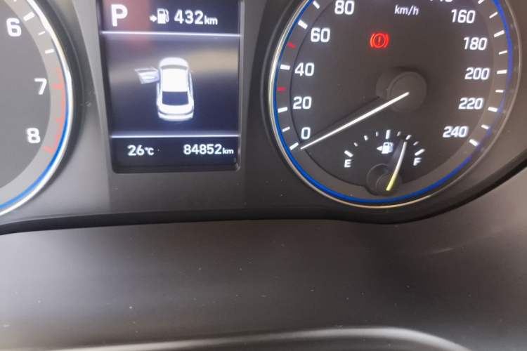 Used Hyundai Mistra 2017 1.8L Automatic Smart GLS China V Standard Odometer Close Up