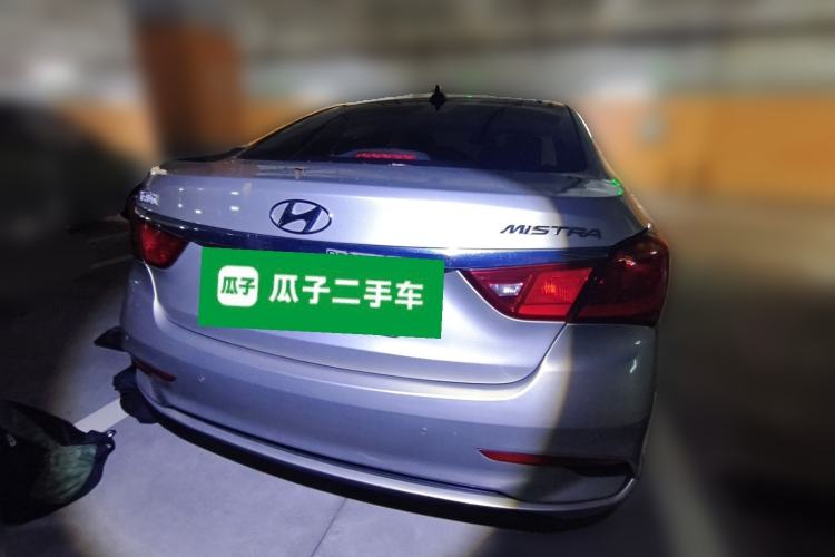 Used Hyundai Mistra 2017 1.8L Automatic Smart GLS China V Standard Rear