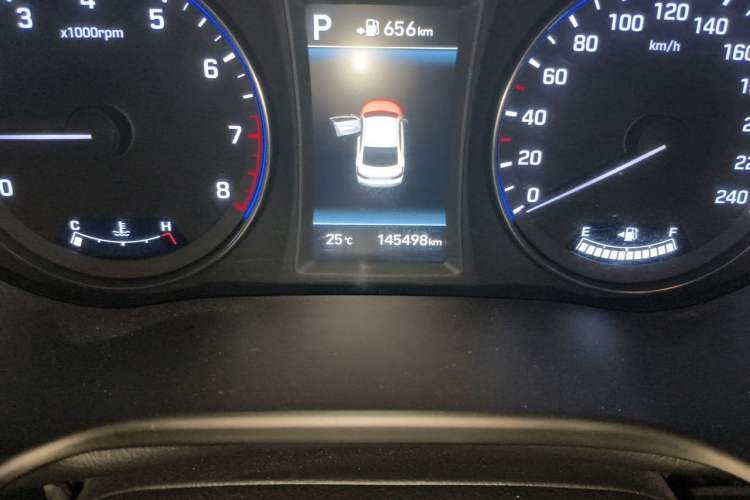 Used Hyundai Mistra 2019 1.8L Automatic Smart GLS Commemorative Edition China V Standard Odometer Close Up