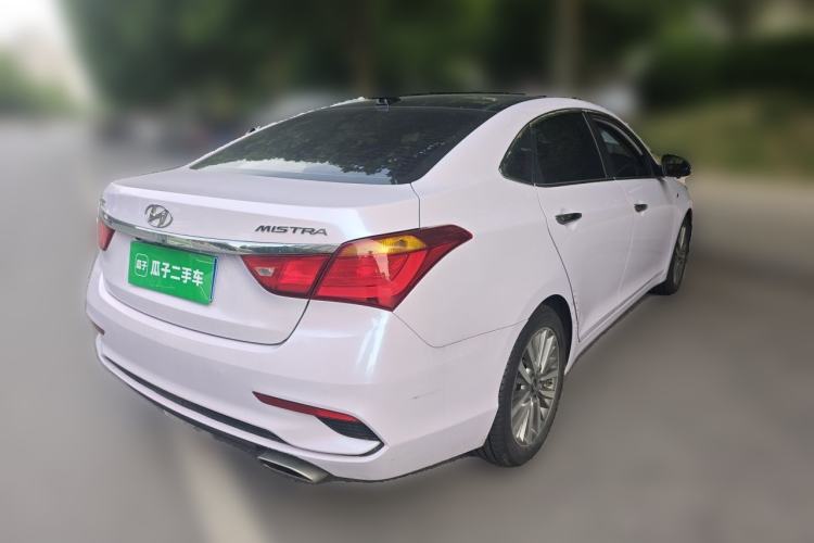 Used Hyundai Mistra 2019 1.8L Automatic Smart GLS Commemorative Model China VI Standard Rear Right 45 Deg