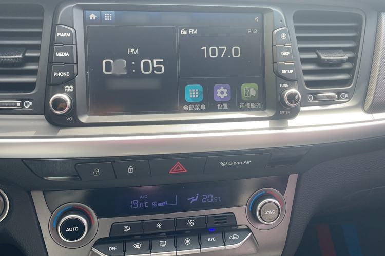 Used Hyundai Mistra 2019 1.8L Automatic Smart GLS Commemorative Model China VI Standard Audio And AC Panel