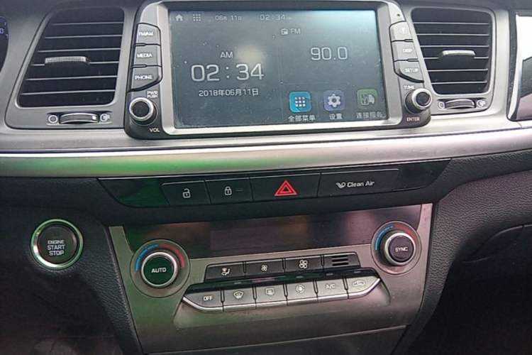 Used Hyundai Mistra 2019 1.6T Automatic Smart GLS China VI Standard Audio And AC Panel