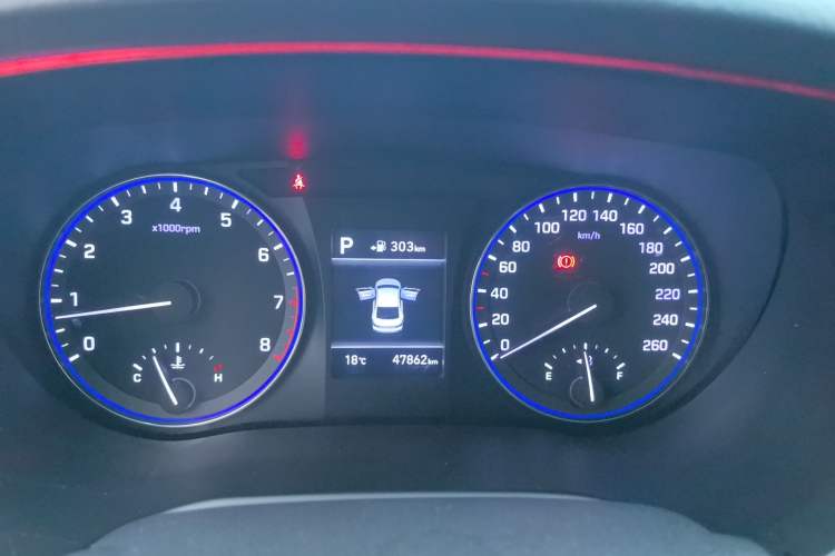 Used Hyundai Mistra 2019 1.6T Automatic Smart GLS China VI Standard Instrument Cluster