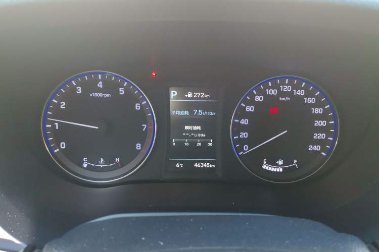 Used Hyundai Mistra 2019 1.8L Automatic Smart GLS Commemorative Model China VI Standard Instrument Cluster