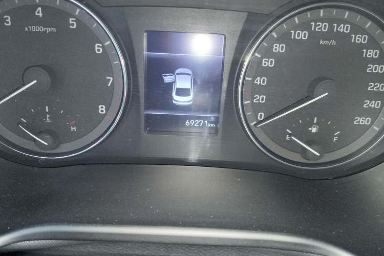 Used Hyundai Mistra 2019 1.6T Automatic Smart GLS China VI Standard Odometer Close Up