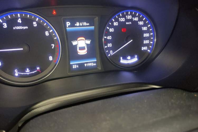Used Hyundai Mistra 2019 1.8L Automatic Smart GLS Commemorative Model China VI Standard Odometer Close Up