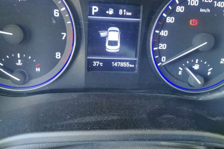 Used Hyundai Mistra 2019 1.8L Automatic Smart GLS China VI Standard Odometer Close Up