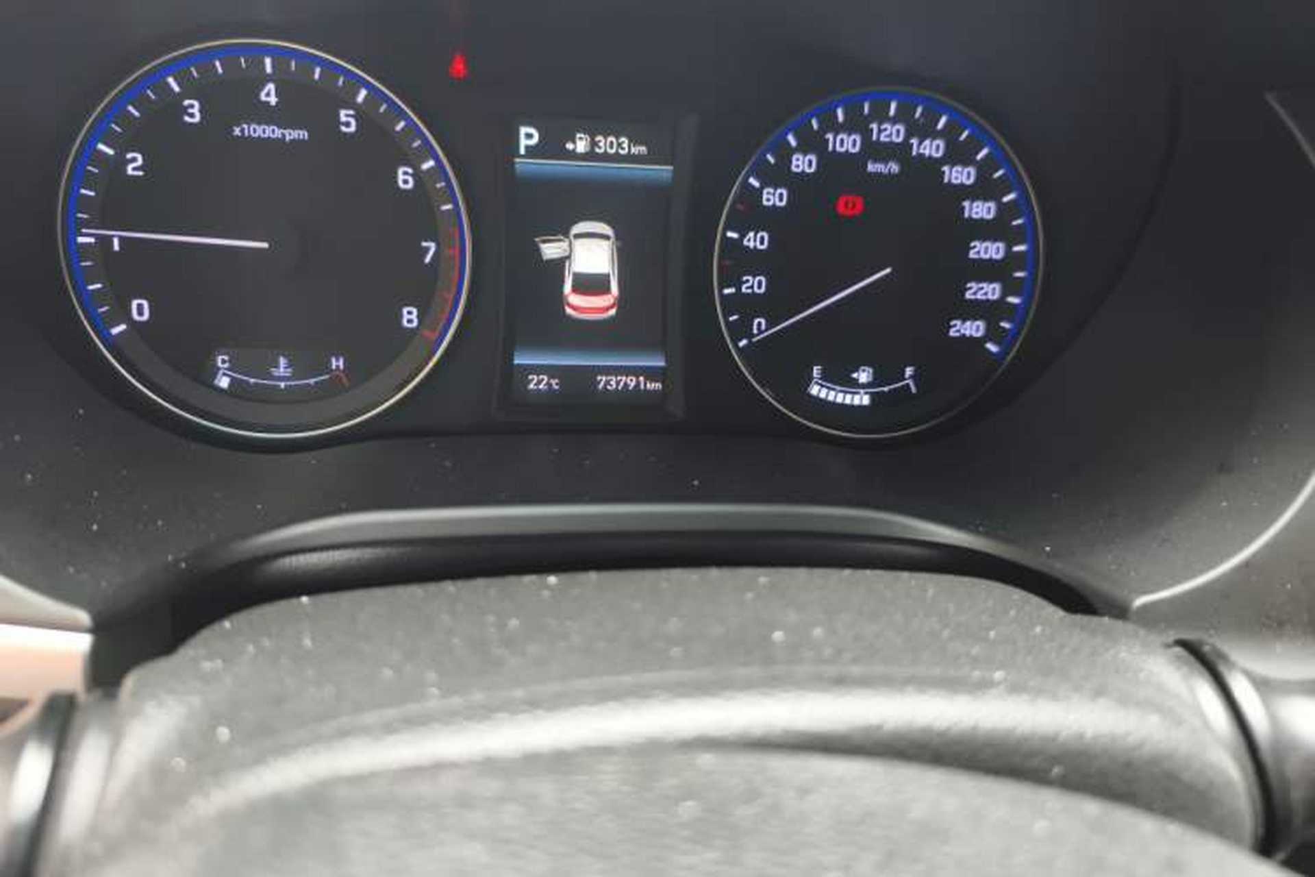 Used Hyundai Mistra 2019 1.8L Automatic Smart GLS Commemorative Model China VI Standard Odometer Close Up