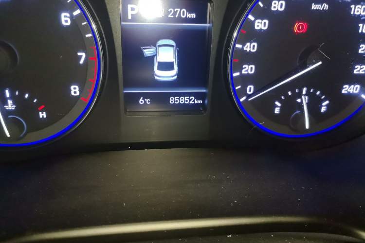 Used Hyundai Mistra 2019 1.8L Automatic Smart GLS China VI Standard Odometer Close Up
