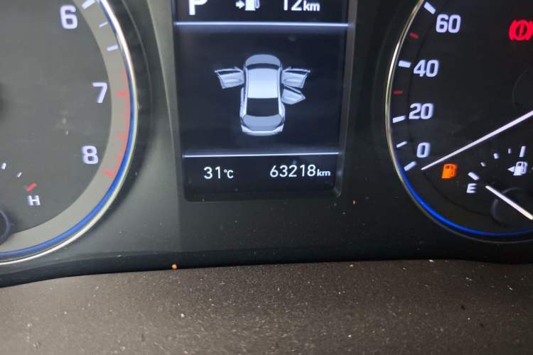 Used Hyundai Mistra 2019 1.8L Automatic Smart GLS China VI Standard Odometer Close Up
