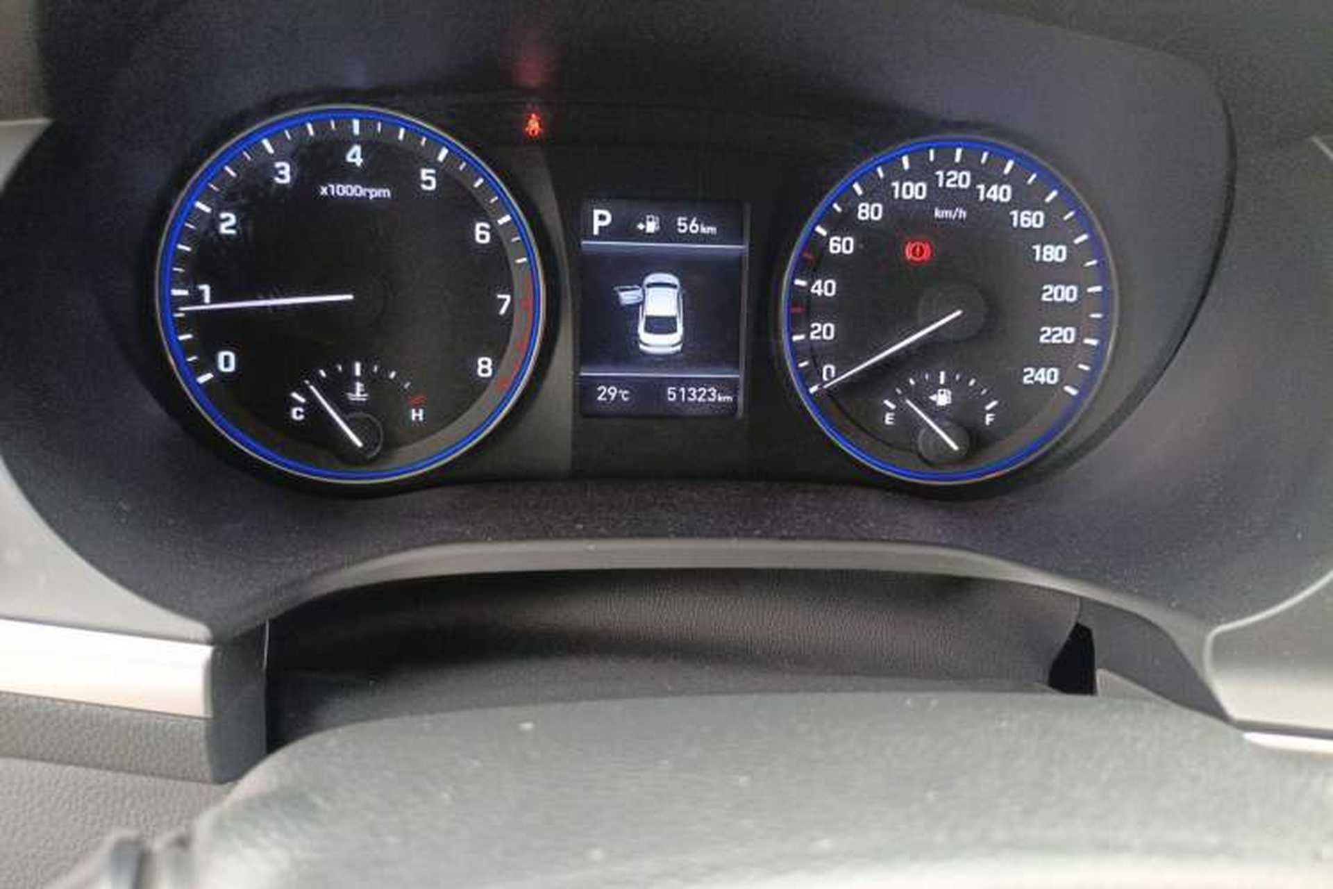 Used Hyundai Mistra 2019 1.8L Automatic Smart GLS China VI Standard Odometer Close Up