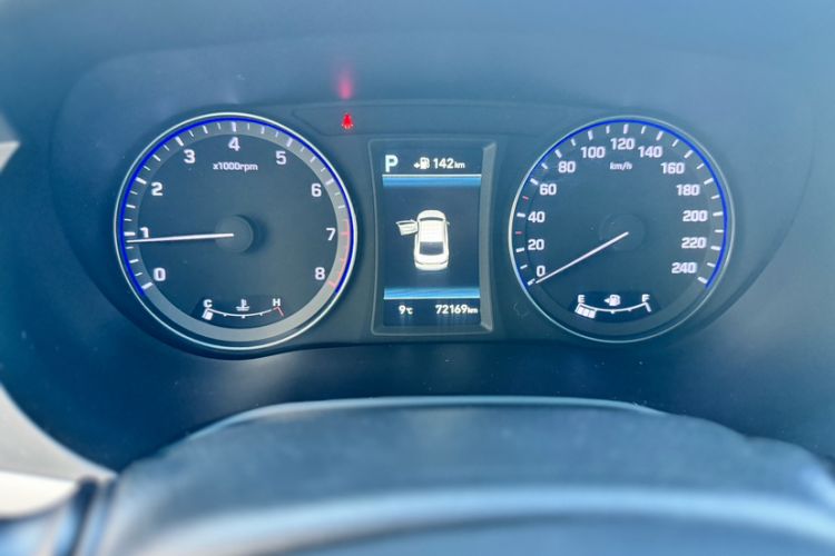 Used Hyundai Mistra 2019 1.8L Automatic Smart GLS Commemorative Model China VI Standard Odometer Close Up
