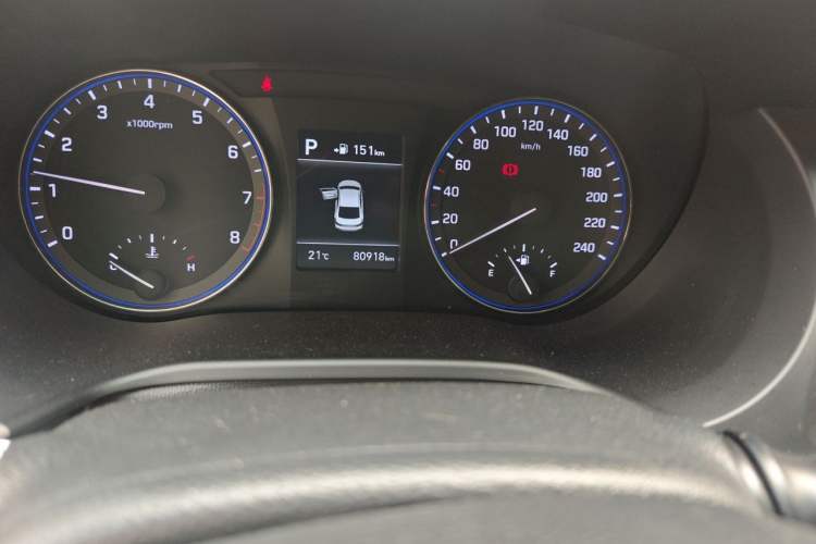 Used Hyundai Mistra 2019 1.8L Automatic Smart GLS China VI Standard Odometer Close Up