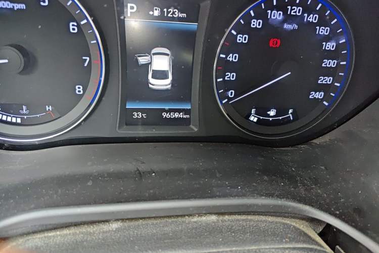 Used Hyundai Mistra 2019 1.8L Automatic Smart GLS Commemorative Model China VI Standard Odometer Close Up