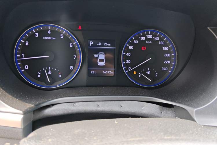 Used Hyundai Mistra 2019 1.8L Automatic Smart GLS China VI Standard Odometer Close Up