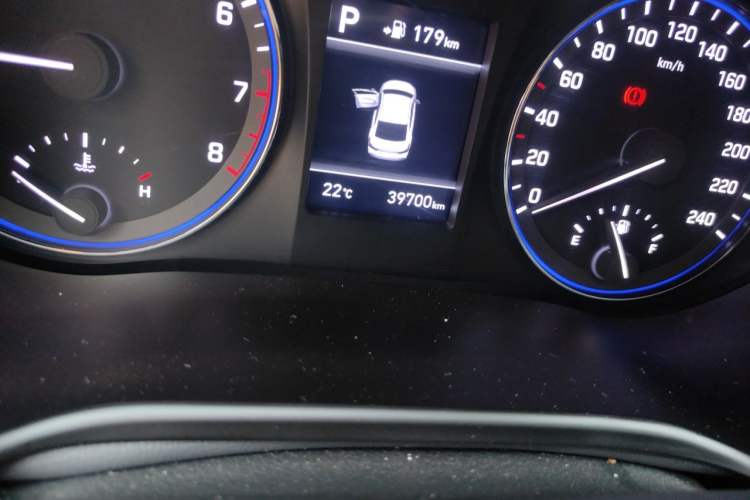 Used Hyundai Mistra 2019 1.8L Automatic Smart GLS China VI Standard Odometer Close Up