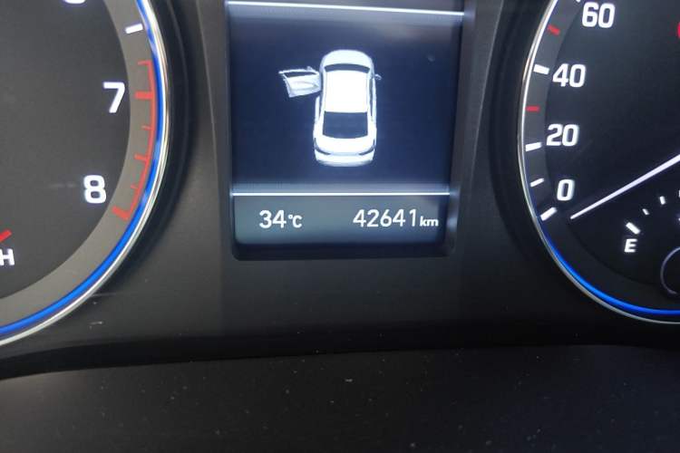 Used Hyundai Mistra 2019 1.8L Automatic Smart GLS China VI Standard Odometer Close Up