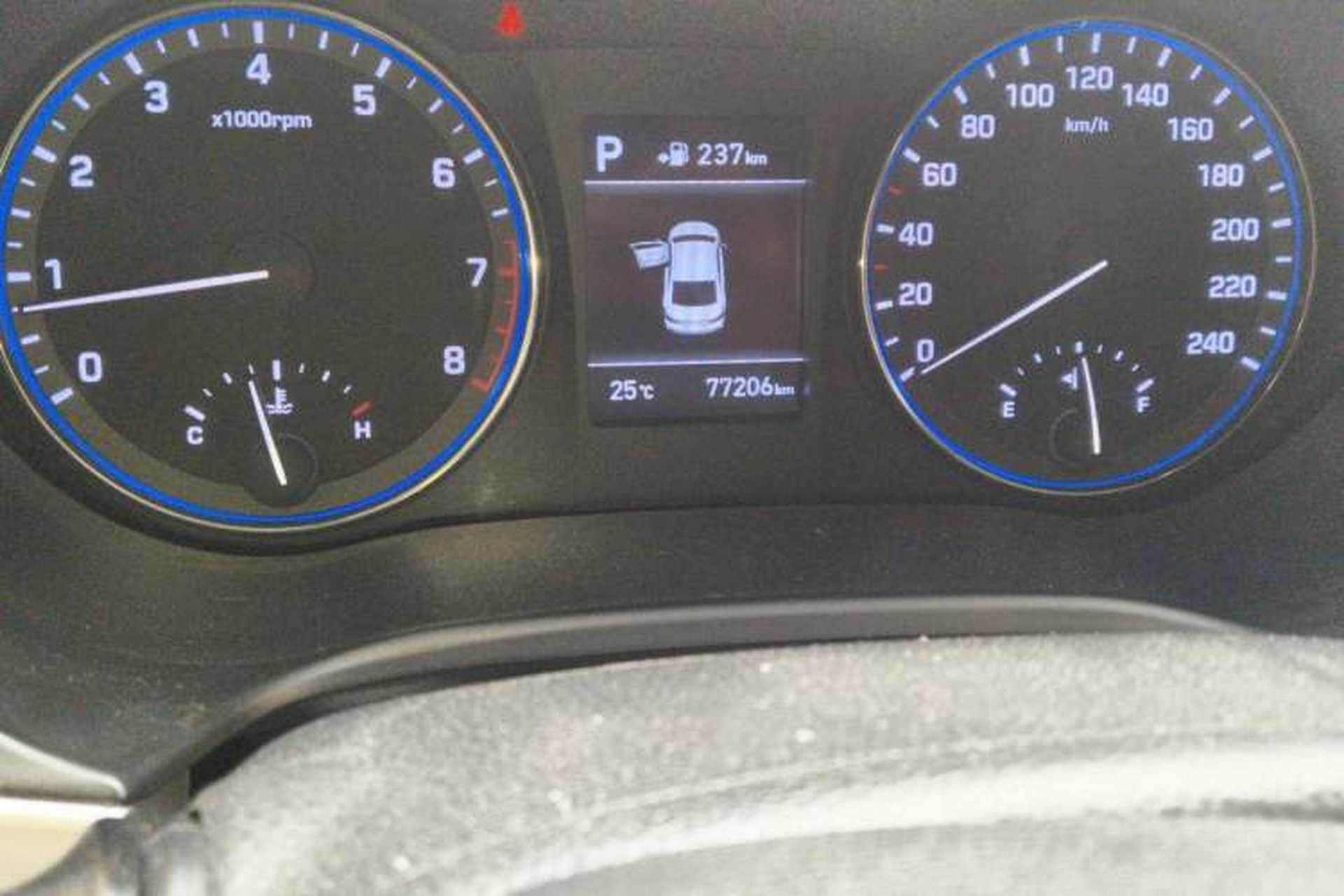 Used Hyundai Mistra 2019 1.8L Automatic Smart GLS China VI Standard Odometer Close Up