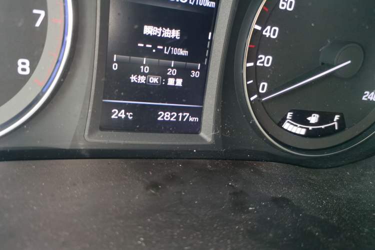 Used Hyundai Mistra 2019 1.8L Automatic Smart GLS Commemorative Edition China V Standard Odometer Close Up