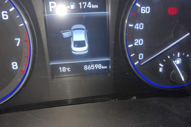 Used Hyundai Mistra 2019 1.8L Automatic Smart GLS China VI Standard Odometer Close Up