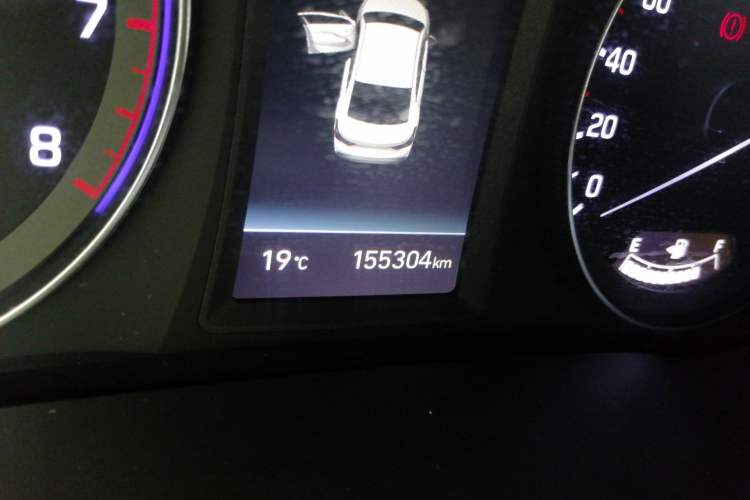 Used Hyundai Mistra 2019 1.8L Automatic Smart GLS Commemorative Model China VI Standard Odometer Close Up