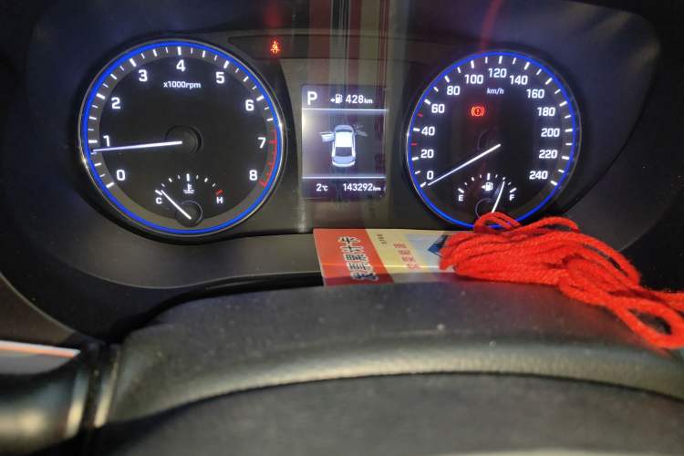 Used Hyundai Mistra 2019 1.8L Automatic Smart GLS China VI Standard Odometer Close Up