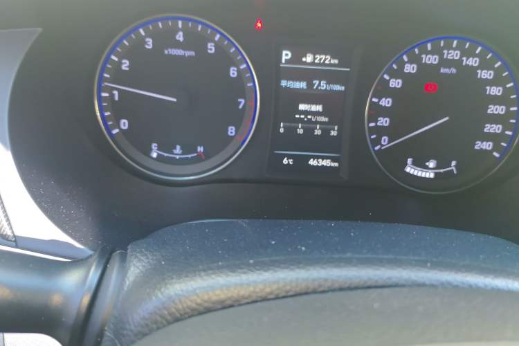 Used Hyundai Mistra 2019 1.8L Automatic Smart GLS Commemorative Model China VI Standard Odometer Close Up