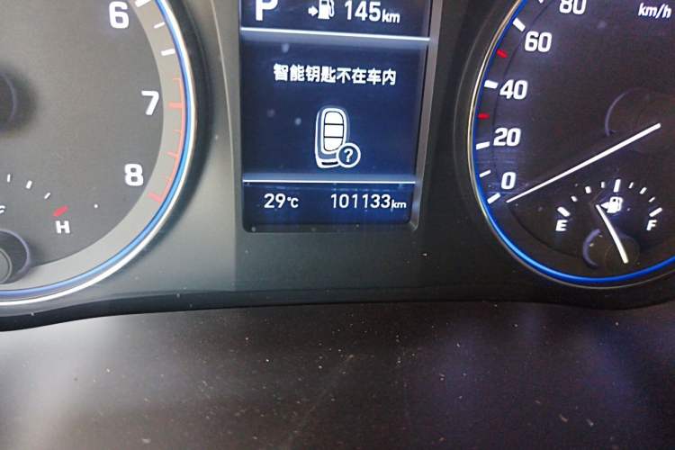 Used Hyundai Mistra 2019 1.8L Automatic Smart GLS China VI Standard Odometer Close Up