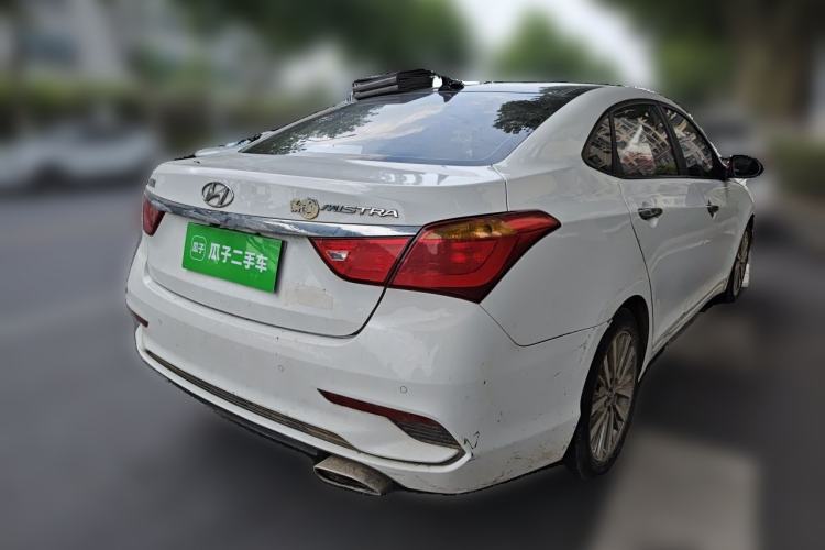 Used Hyundai Mistra 2019 1.8L Automatic Smart GLS Commemorative Model China VI Standard Rear Right 45 Deg